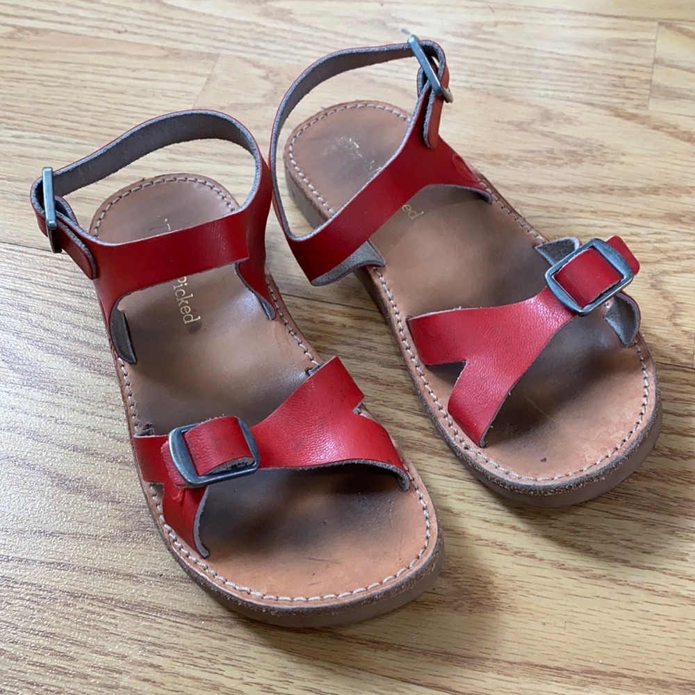 Freshly Picked Sandals size 11 Red